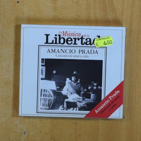 AMANCIO PRADA - CANCIONES DE AMOR Y CELDA - CD