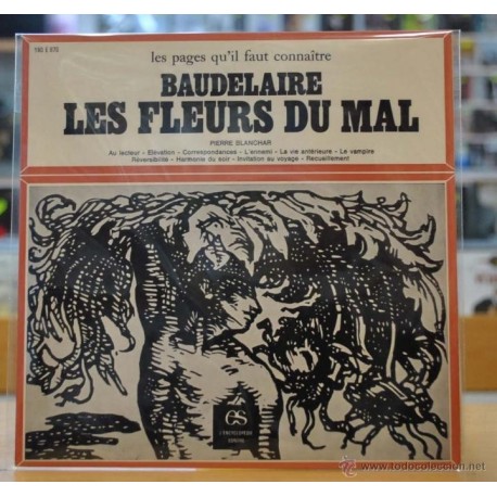 [106469] PIERRE BLANCHAR - LES FLEURS DU MAL - BAUDELAIRE - EP