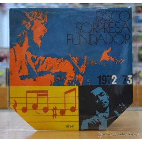 [106493] DISCO SORPRESA FUNDADOR 1972/73 - CARMEN AMAYA - CAÑA - + 2 - EP