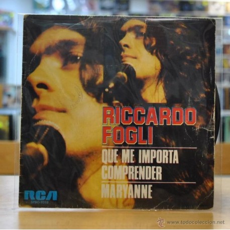 [108123] RICCARDO FOGLI - QUE ME IMPORTA COMPRENDER - SINGLE