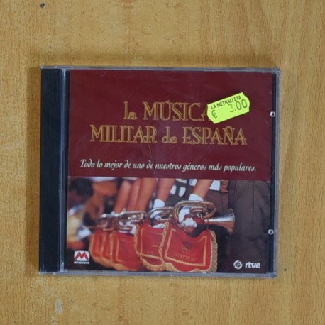VARIOS - LA MUSICA MILITAR DE ESPAÑA - CD