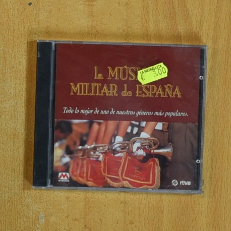 VARIOS - LA MUSICA MILITAR DE ESPAÑA - CD
