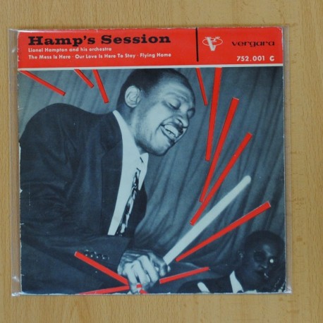 [127743] LIONEL HAMPTON AND HIS ORCHESTRA - THE MESS IS HERE + 3 - EP