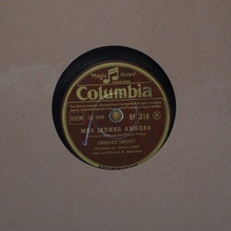 [128022] CHARLES TRENET - MES JEUNES ANNEES / ONE PARIS - PIZARRA