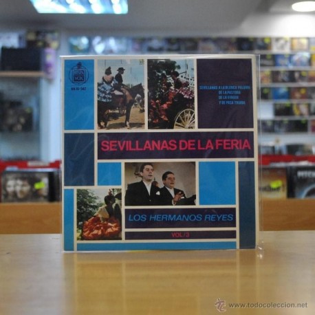 [102286] LOS HERMANOS REYES - SEVILLANAS A LA BLANCA PALOMA - + 3 - EP