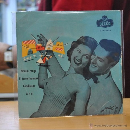 [103181] VARIOS - MOULIN ROUGE / EL TERCER HOMBRE / CANDILEJAS / ANA - EP