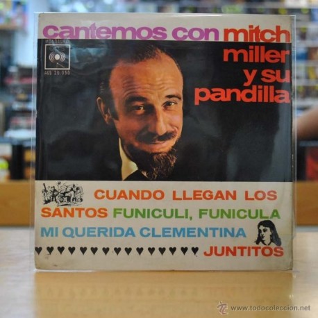 [109124] MITCH MILLER Y SU PANDILLA - CUANDO LLEGAN LOS SANTOS - +3 - EP