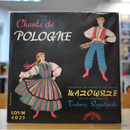 [110643] CHANTS DE POLOGNE - ENSEMBLE DE DANSE ET DE CHANT MOWSZE - EP