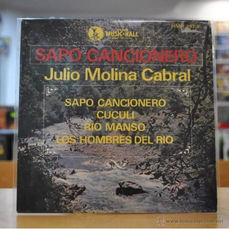 [110660] JULIO MOLINA CABRAL - SAPO CANCIONERO + 3 - EP