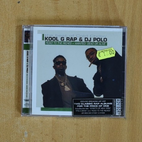 [385958] KOOL G RAP & DJ POLO - ROAD TO THE RICHES + WANTED DEAD OR ALIVE - CD