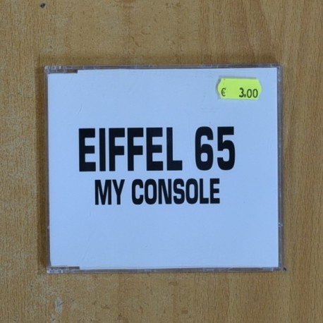 EIFFEL 65 - MY CONSOLE - CD SINGLE
