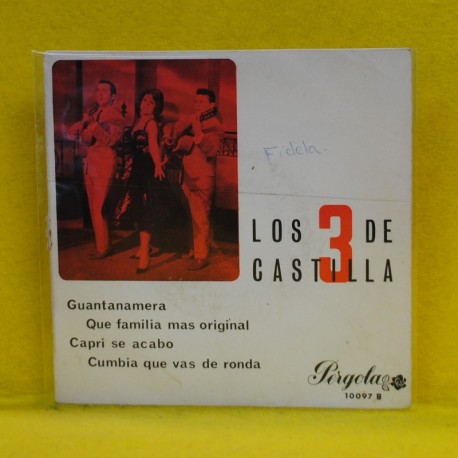 [121535] LOS 3 DE CASTILLA - GUANTANAMERA + 3 - EP
