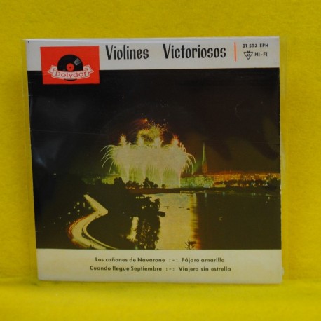 [121606] HELMUT ZACHARIAS Y SUS VIOLINES VICTORIOSOS - LOS CAONES DE NAVARONE + 3 - EP
