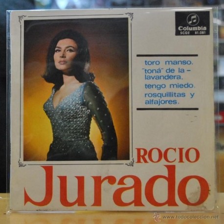 [102281] ROCIO JURADO - TORO MANSO - + 3 - EP