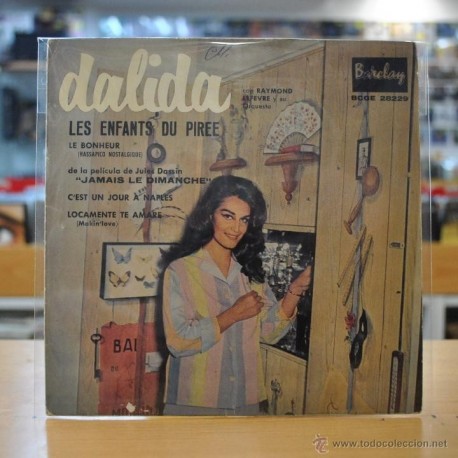 [103477] DALIDA - LES ENFANTS DU PIREE - JAMAIS LE SIMANCHE - BSO - EP