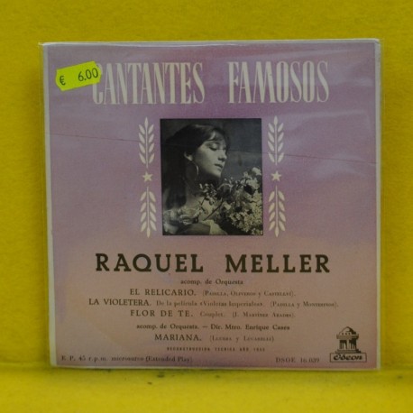 [117829] RAQUEL MELLER - EL RELICARIO + 3 - EP