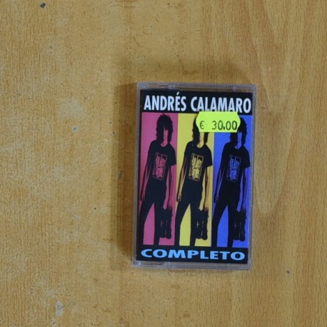 [387347] ANDRES CALAMARO - COMPLETO - CASSETTE