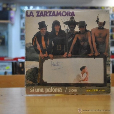 [102086] LA ZARZAMORA - SI UNA PALOMA / DICEN - SINGLE