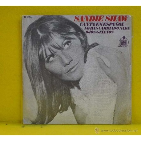 [114039] SANDIE SHAW - NO HAS CAMBIADO NADA - SINGLE