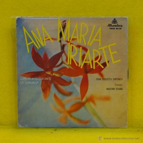 [117778] ANA MARIA IRIARTE - COPLA DE LA DOLORES - SINGLE