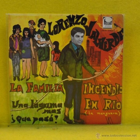 [118870] LORENZO VALVERDE - UNA LAGRIMA MAS - SINGLE