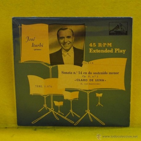 [121043] JOSE ITURBI - SONATA N 14 EN DO SOSTENIDO MENOR - SINGLE