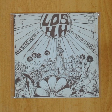 [133193] LOS HH - NUESTRO PUEBLO / SI TU ERES LIBRE, YO TAMBIEN - SINGLE