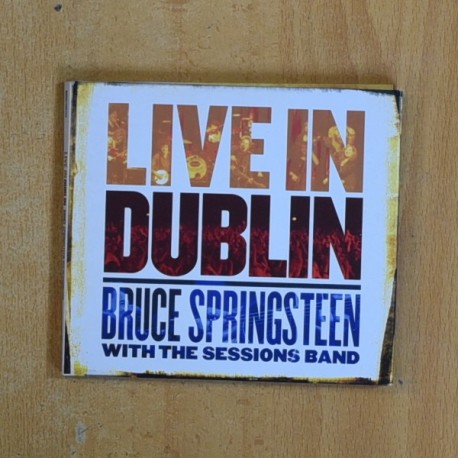 BRUCE SPRINGSTEEN WITH THE SESSIONS BAND - LIVE IN DUBLIN - CD