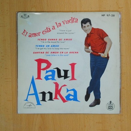 [133462] PAUL ANKA - EL AMOR ESTA A LA VUELTA + 3 - EP