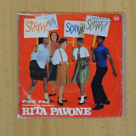 RITA PAVONE - PIDO PAZ / ESCRIBE - SINGLE