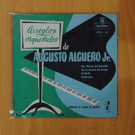 [135024] AUGUSTO ALGUERO JR - ARREGLOS ORQUESTALES - SINGLE