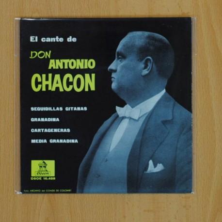 [135708] DON ANTONIO CHACON - SEGUIDILLAS GITANAS + 3 - EP
