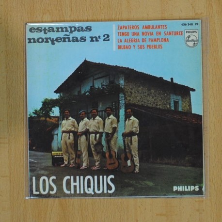 [137482] LOS CHIQUIS - ZAPATEROS AMBULANTES + 3 - EP [DISCO DE VINILO]
