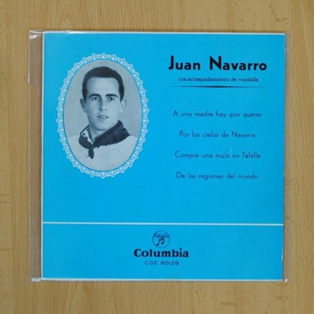 [137523] JUAN NAVARRO - A UNA MADRE HAY QUE QUERER + 3 - EP [DISCO DE VINILO]