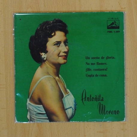 [137633] ANTOÑITA MORENO - UN SUEÑO DE GLORA + 3 - EP