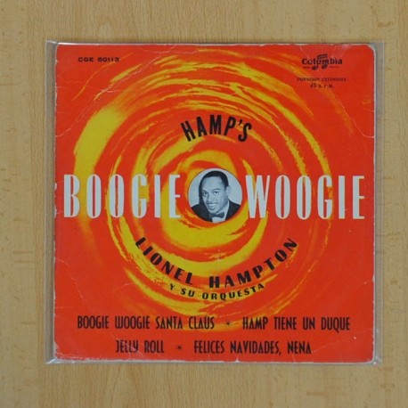 [138193] LIONEL HAMPTON Y SU ORQUESTA - BOOGIE WOOGIE SANTA CLAUS + 3 - EP