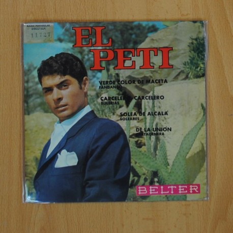 [141391] EL PETI - VERDE COLOR DE MACETA + 3 - EP [DISCO DE VINILO]