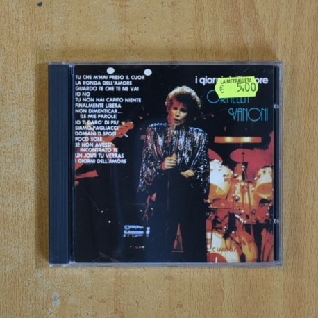 ORNELLA VANONI - I GIORNI DELL AMORE - CD