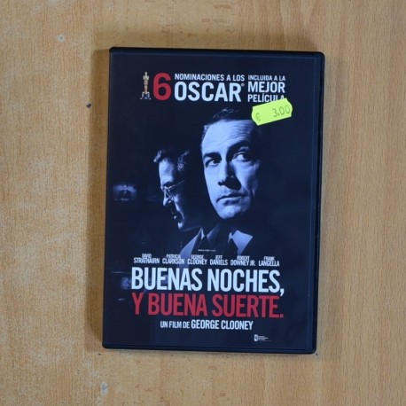 BUENAS NOCHES Y BUENA SUERTE - DVD