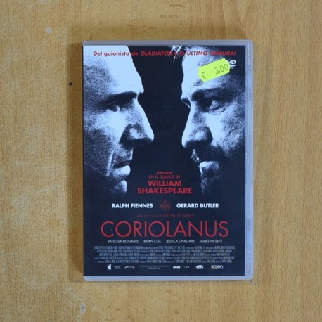CORIOLANUS - DVD