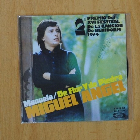 MIGUEL ANGEL - MANUELA / DE FLOR Y DE PIEDRA - SINGLE