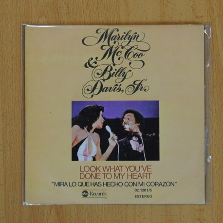[192333] MARILYN MCCOO & BILLY DAVIS JR. - LOOK WHAT YOU´VE DONE TO MY HEART - SINGLE