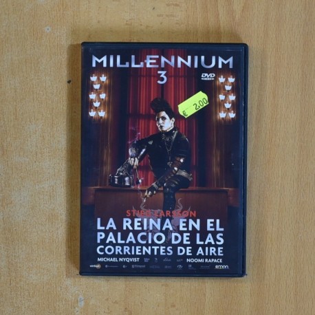 LA REINA EN EL PALACIO DE LAS CORRIENTES DE AIRE - DVD