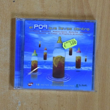 VARIOS - EL POP QUE LLEVAS DENTRO - CD