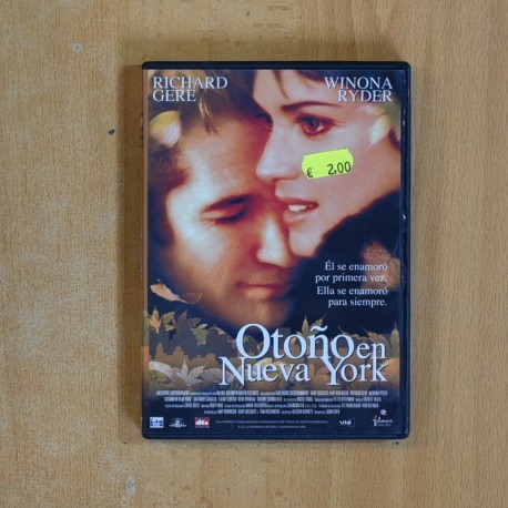 OTOÑO EN NUEVA YORK - DVD