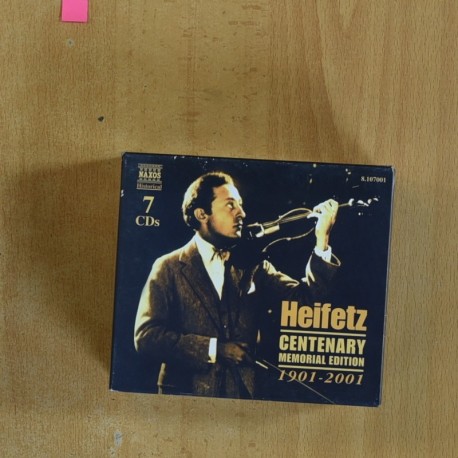 HEIFETZ - CENTENARY MEMORIAL EDITION 1901 / 2001 - BOX 7 CD