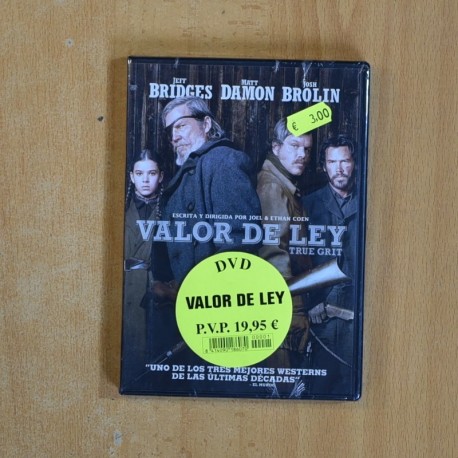 VALOR DE LEY - DVD