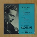 CHARLES MACKERRAS - WATER MUSIC - EP