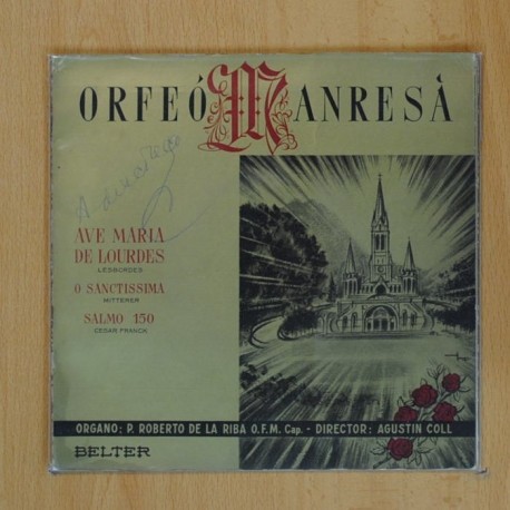[195904] ORFEO MANRESA - AVE MARIA DE LOURDES + 2 - EP