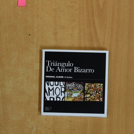 TRIANGULO DE AMOR BIZARRO - ORIGINAL ALBUM X 3 SERIES - CD